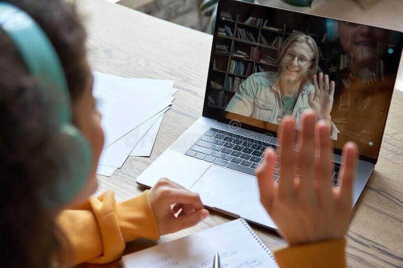 hispanic-teen-girl-school-college-student-distance-learning-waving-hand-studying-online-teacher-laptop-screen-elearning-183806898 (1)